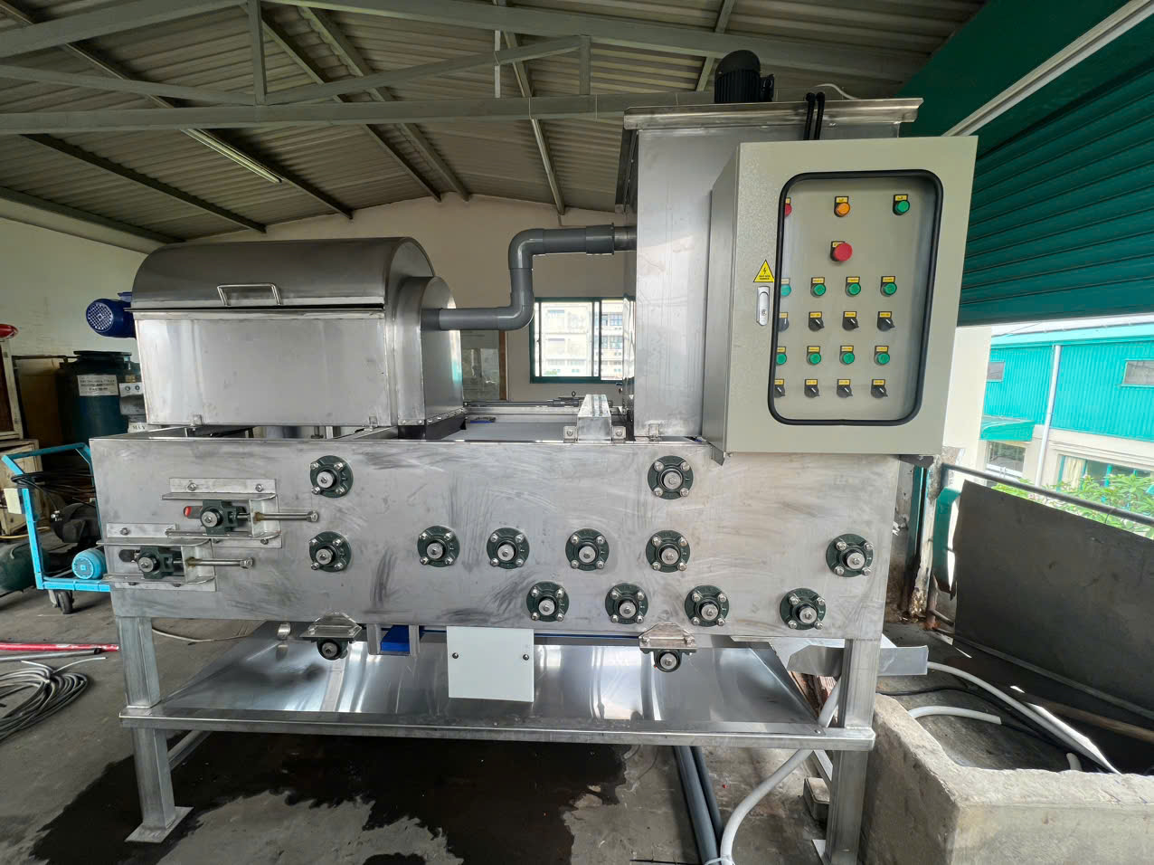 Máy ép bùn băng tải 1000