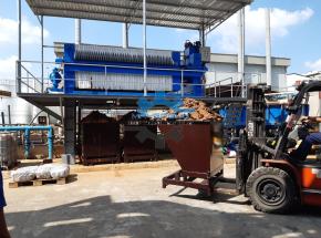 Máy ép bùn khung bản Việt Nam