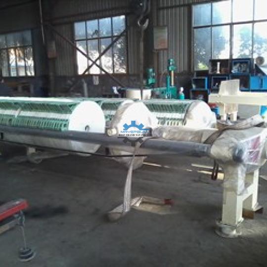 Máy ép bùn hồ đất sét