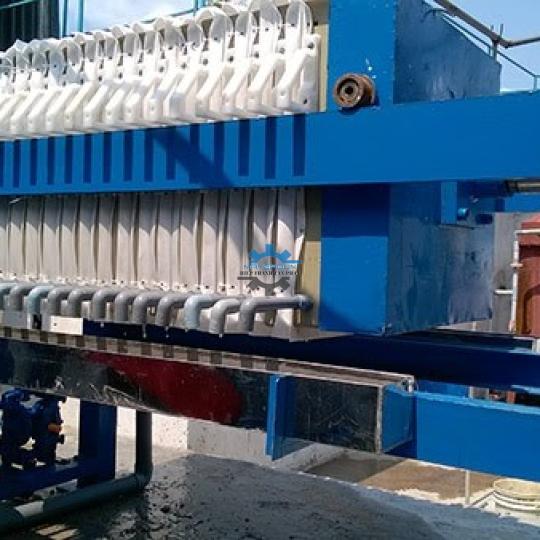 Máy ép lọc khung bản 2