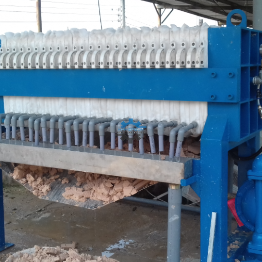 Máy ép bùn khung bản 500x500
