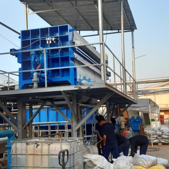 Máy ép bùn Hà Nội