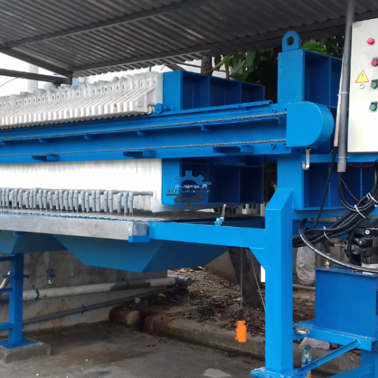 Máy ép  bùn khung bản 800x800